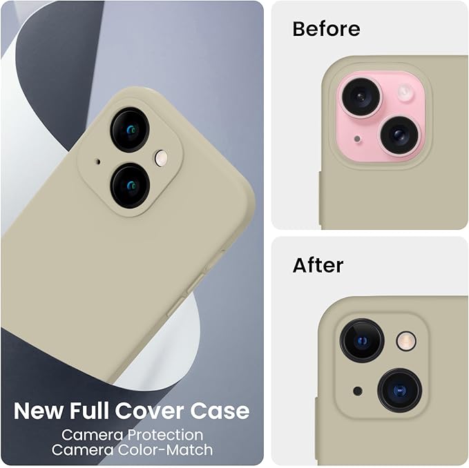 FireNova Designed for iPhone 15 Case, Silicone Upgraded Phone Case with - Image 3