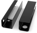 ZhiYo 2 Pack Large Capacity Cable Management Tray 31.5in, Thick PVC Under Desk by ZhiYo
