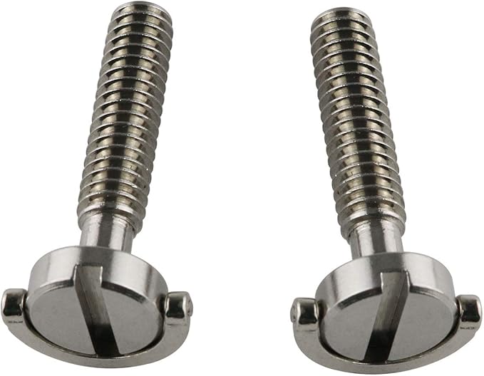 E-outstanding D Ring Hinged Screw 2PCS 1/4-20 Thread D-Ring Stainless Steel - Image 3