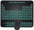 Gaming Mouse Pad，Periodic Table of The Elements Rectangle Mouse Pad Size by Qien+BaiSei