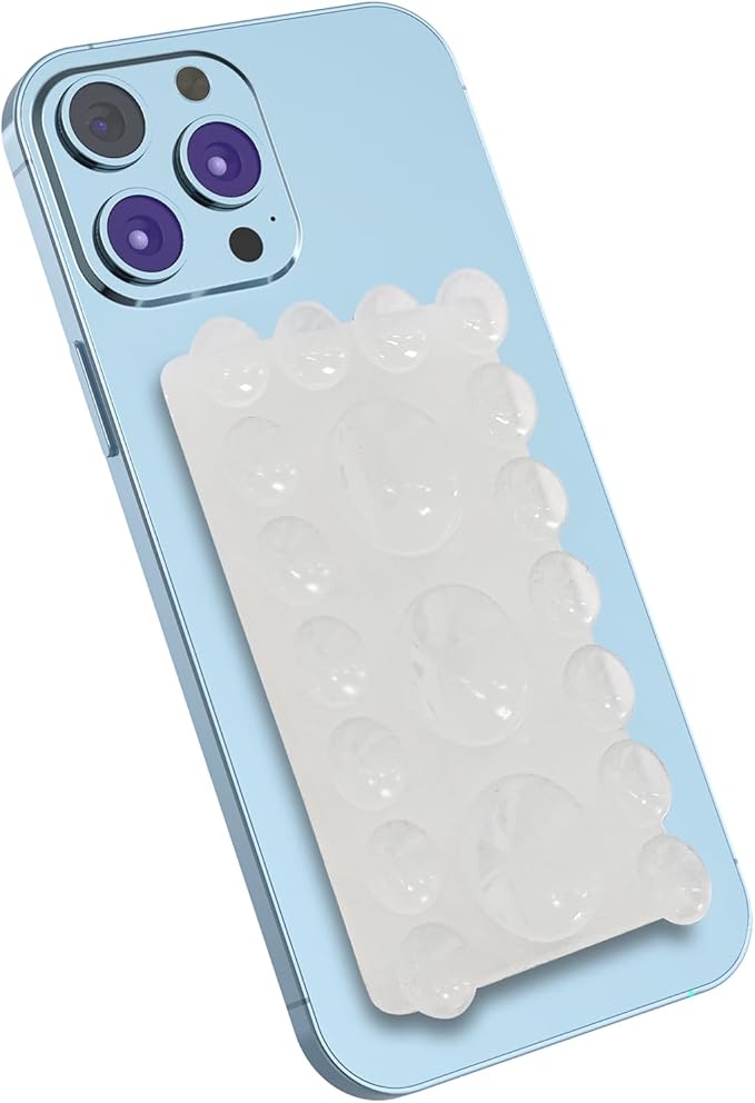 2024 Upgrade 2PCS Silicone Suction Cup Phone Case Adhesive Mount, Adhesive Grip - Image 7