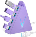 4-Port USB 3.0 Hub Tower with 2ft Cable by JoyReken
