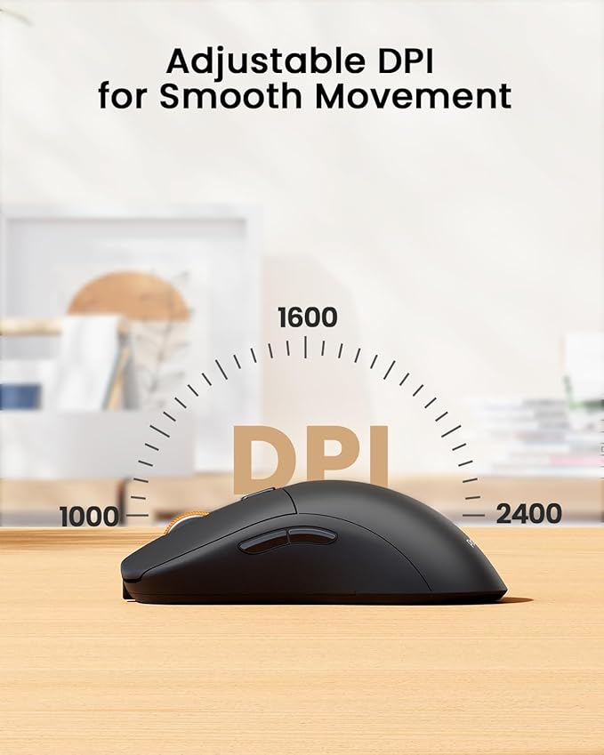 ProtoArc Bluetooth Wireless Mouse, USB C Mouse, EM15 Rechargeable Compact - Image 4