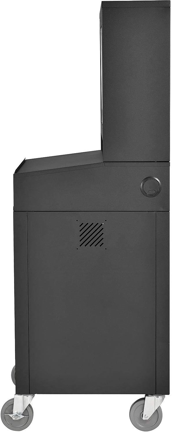 Global Industrial Mobile Security LCD Computer Cabinet Enclosure - Image 9