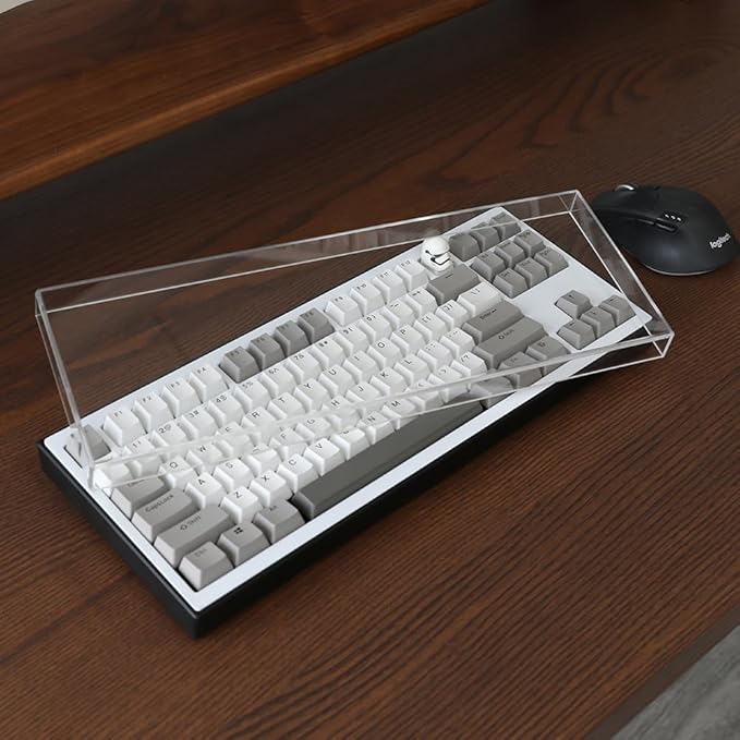 Acrylic Keyboard Dust Cover, 87 Keys Transparent Mechanical Keyboard Protective - Image 2