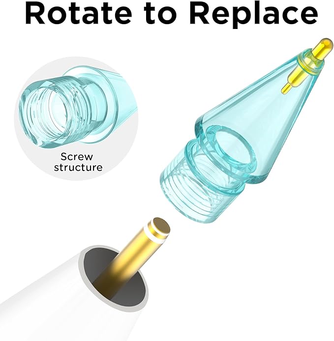 8 Pack Fine Point Replacement Tips Compatible - Image 6