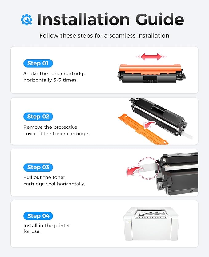 17A Black Toner Cartridge 2-Pack - Image 4