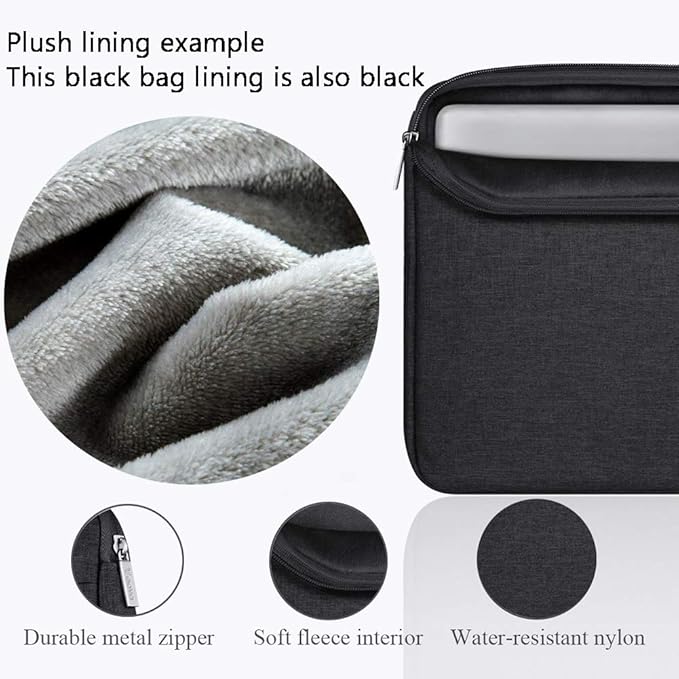 Voova Laptop Sleeve Carrying Case 13 13.6 Inch Compatible - Image 4