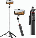 C13 52" Selfie Stick Tripod for iPhone Android, Portable Phone Stand by Forgeray