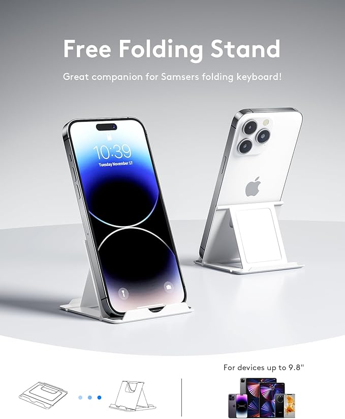 Samsers Bluetooth Foldable Keyboard - Image 7