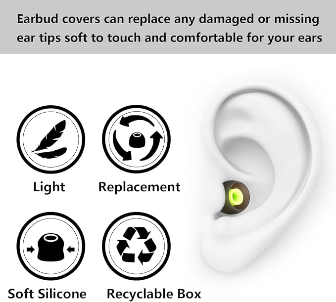 Silicone Replacement Earbud Tips - Image 4