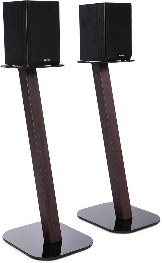 EXIMUS One Pair Fixed Height Universal Speaker Floor Stands by EXIMUSSYSTEMS