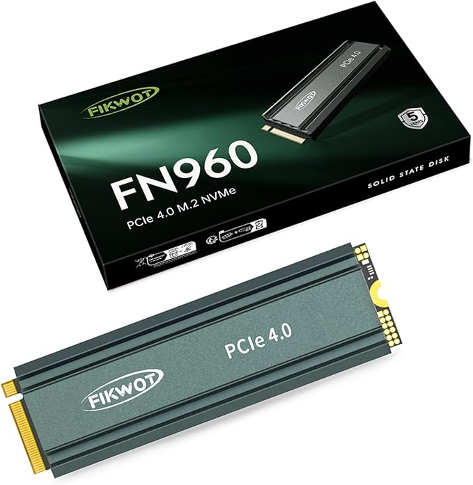 FN960 1TB M.2 2280 PCIe Gen4 x4 NVMe 1.4 Internal Solid State Drive - Image 9