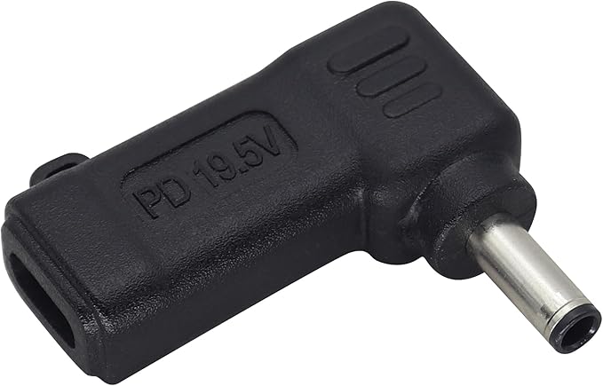 90W PD Power Charger Connector Adapter USB C to 4.5mm Laptop Charging Adapter by HCFeng