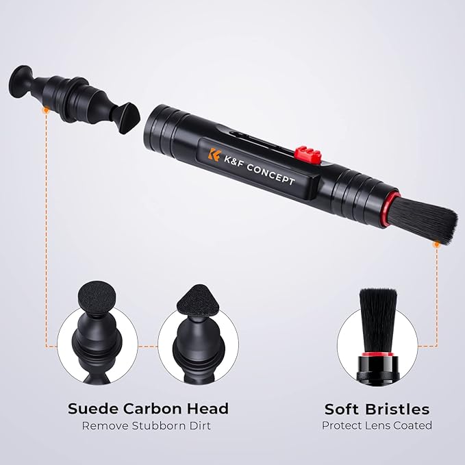 K&F CONCEPT 9-in-1 Camera Lens Cleaning Kit - Image 5