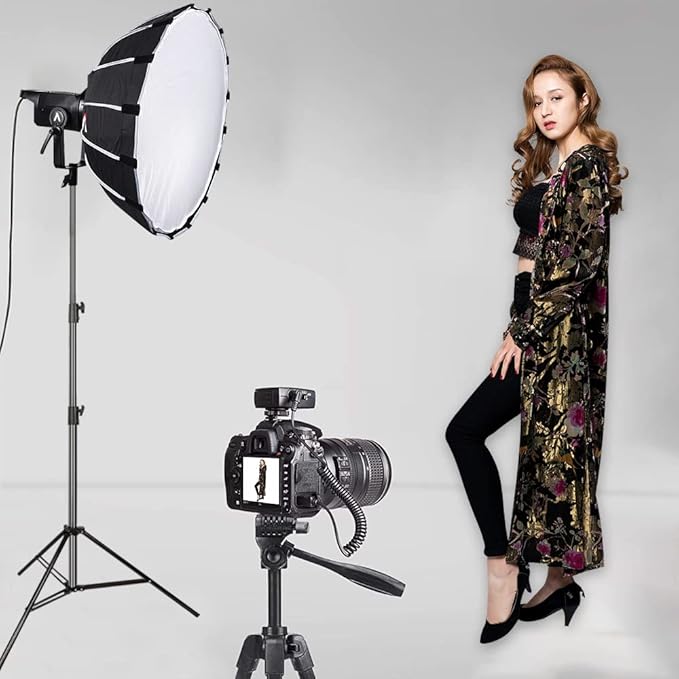 Aluminum Alloy Light Stand 9.5 Feet/2.8m Adjustable Spring Cushioned - Image 6