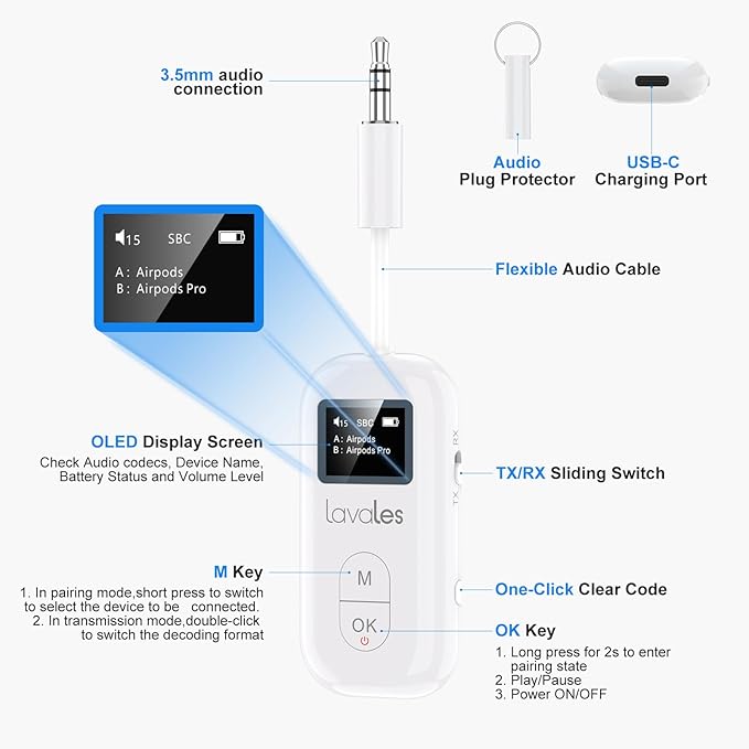 Bluetooth 5.3 Transmitter Receiver - Image 3