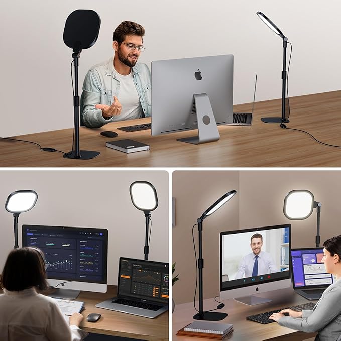 2Pcs Desktop Video Conference Lighting - Image 6