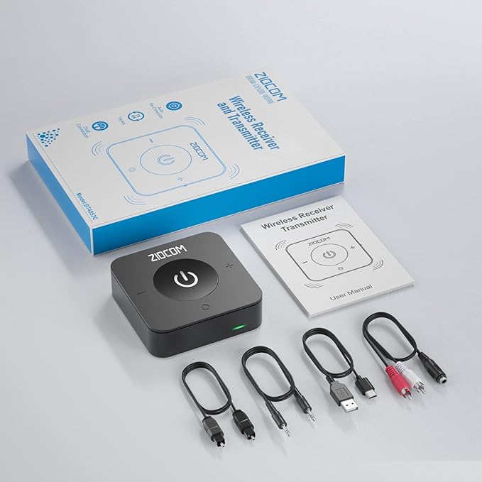 ZIOCOM Bluetooth Transmitter for TV, Wireless Bluetooth Adapter for - Image 6