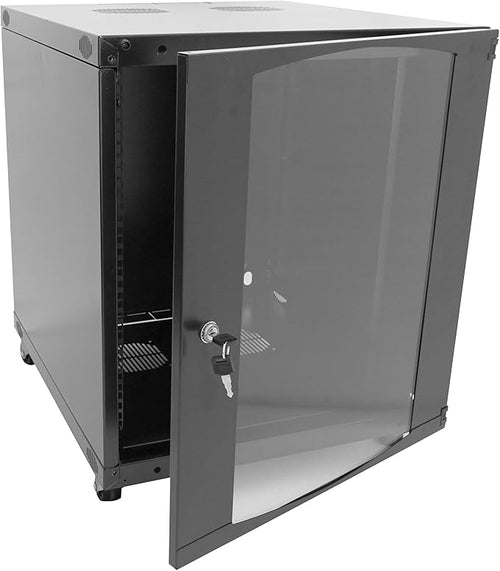 12U Server Cabinet Wall Mount Rack Enclosure by GlobalRack