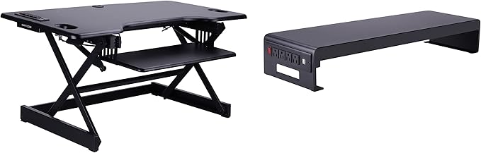 Rocelco 46" Standing Desk Converter by Rocelco