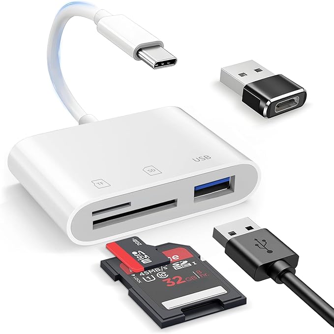 USB C SD Card Reader，SD Card Reader USB C by ROEKO