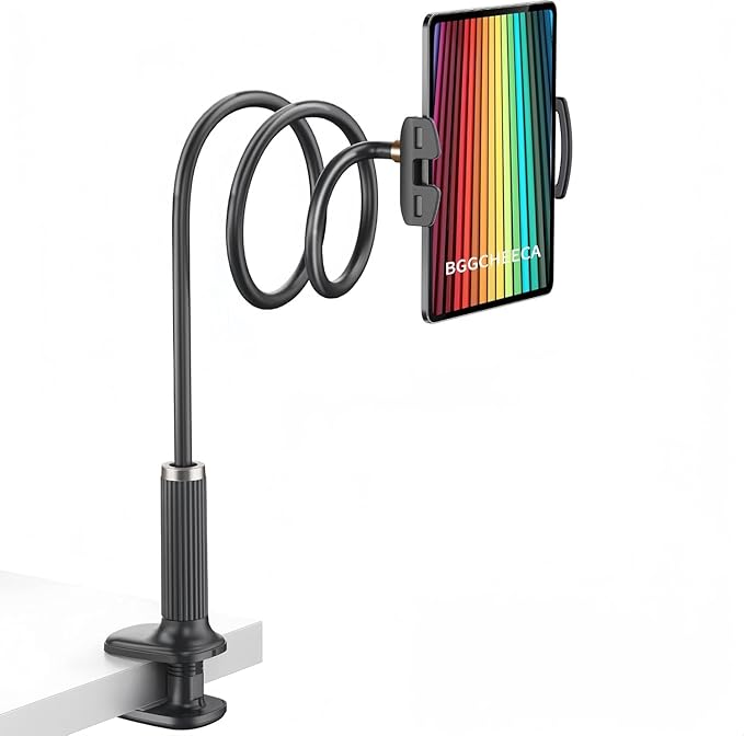 K-MT 【38.7inch/98cm】 Tablet Phone Holder Bed Gooseneck Mount, Mount Holder Clip by Unknown
