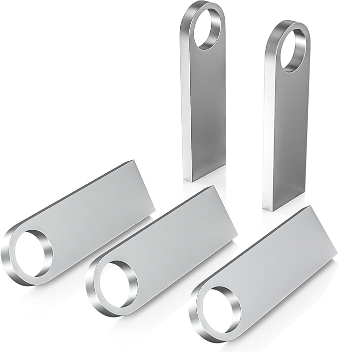 ABLAZE 64GB Flash Drive 5 Pack, Metal USB 2.0 Thumb Drives by ABLAZEGlobal