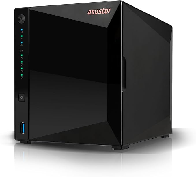 Asustor Drivestor 4 Pro Gen2 AS3304T v2, 4 Bay NAS, 1.7GHz Quad-Core, 2.5GbE by Asustor