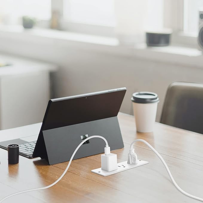 Conference Recessed Power Strip Waterproof, Table Power Outlet, Furniture Flush - Image 3