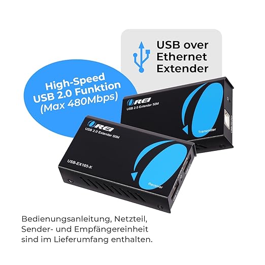 OREI USB Over Cat5e/6 Extender Upto 165 Feet - Image 4