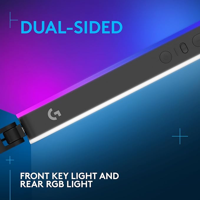 Logitech G Litra Beam LX Premium Dual-Sided RGB LED Streaming Key Light - Image 2