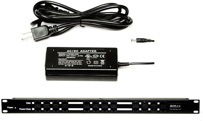 PoE Texas POE-12-24v60w | 12 Port Passive PoE Injector by PoETexas