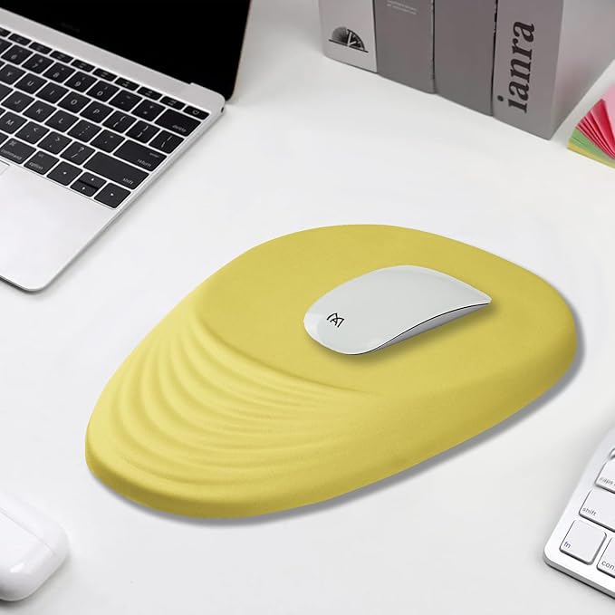 Ergonomic Mouse Pad Wrist Support, Foam Massage Design & Non-Slip PU Base - Image 5