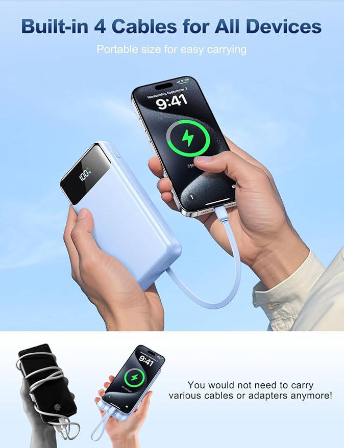 Portable Charger Power Bank 50000mAh Battery Pack, 22.5W Fast Charging PowerBank - Image 2