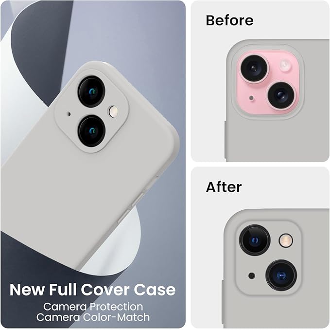 FireNova Designed for iPhone 15 Case, Silicone Upgraded Phone Case with - Image 2