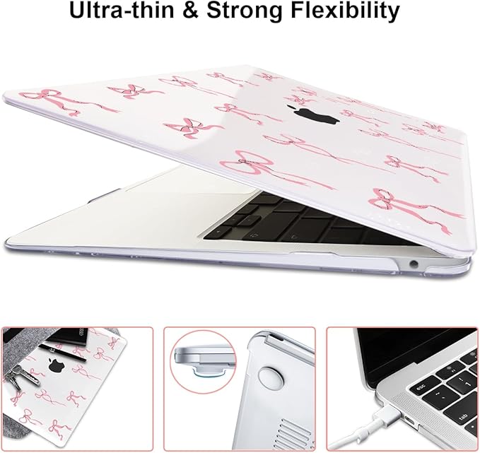Compatible with 2021 2020 2019 2018 MacBook Air 13 inch Case M1 A2337 A2179 - Image 6