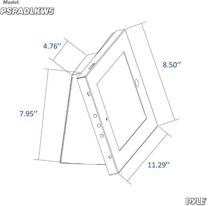 Pyle Anti-Theft Tablet Security Case Holder - Image 3
