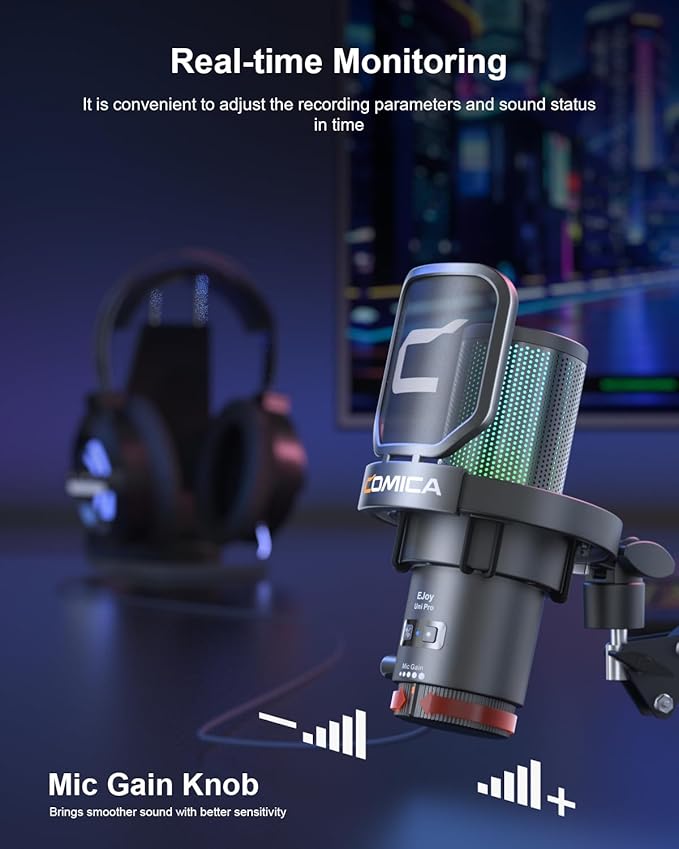 COMICA Ejoy Uni USB Gaming Microphone - Image 5