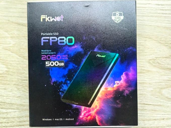 500GB External SSD, Portable SSD, USB 3.2 Gen2x2 External Solid State Drives - Image 10