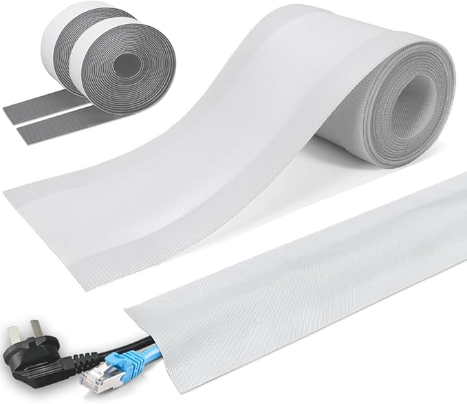 Floor Cable Covers - 10ft Oxford Fabric Cord Protector by Unknown