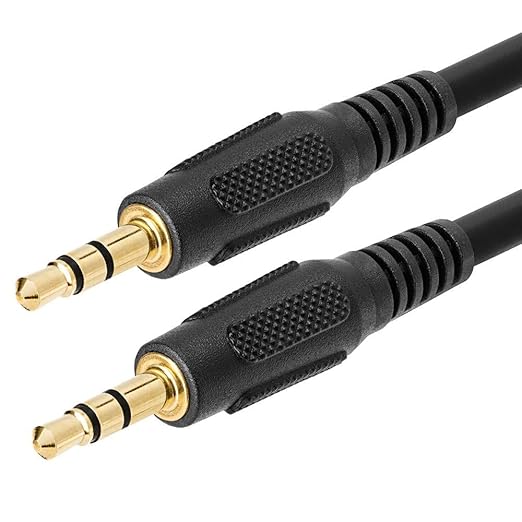 Cmple - 12 ft 3.5mm Aux Audio Cable, Male to Male, Compatible - Image 3