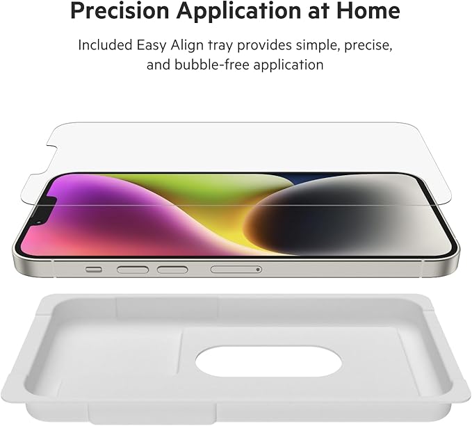 Belkin UltraGlass iPhone 14 Plus, iPhone 13 Pro Max Screen Protector - Image 7