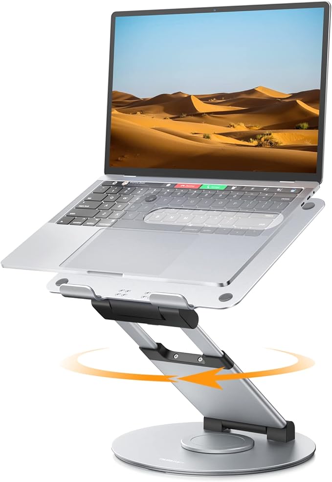 Nulaxy Telescopic 360 Rotating Laptop Stand by Nulaxy