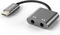 Cubilux USB C Double Headphone Splitter, Type C to Dual 3.5mm Jacks Audio by Cubilux