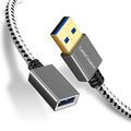 CableCreation Short USB 3.0 Extension Cable 1FT, USB 3.0 A Male to Female by CableCreation