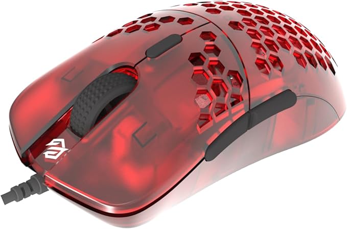 G-Wolves Hati HTM 56g Honeycomb Mouse, PixArt 3389 16000DPI, 6 Programmable - Image 4