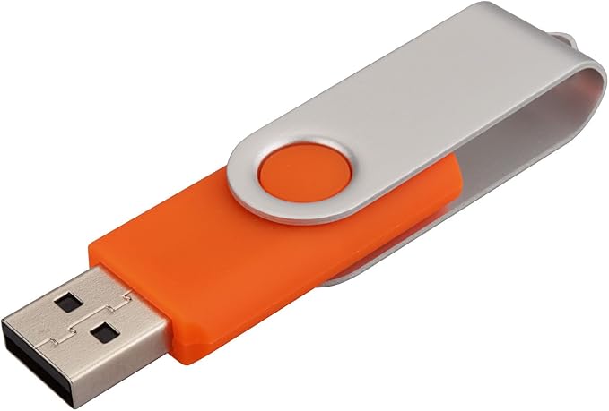 10 Pack 16GB USB Flah Drive USB 2.0 Memory Stick-Orange - Image 4