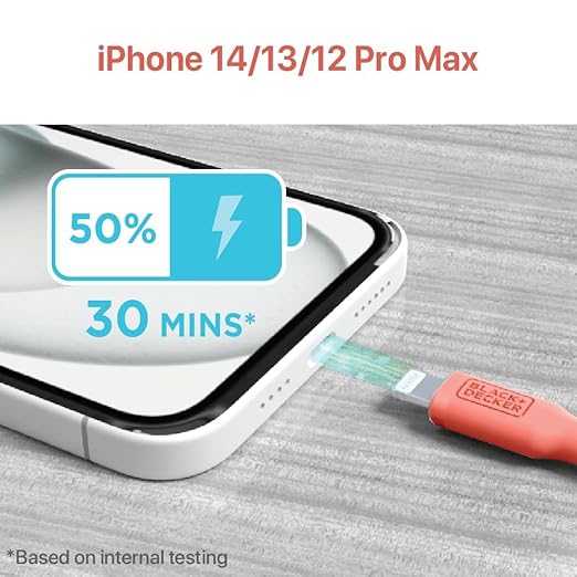 BLACK+DECKER Lightning to USB Cable - Image 3