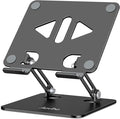 Tablet Stand Holder for Desk, Adjustable Desktop Tablet Holder, Foldable by Aoviho